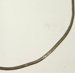 Stainless Steel Flat Snake Chain Necklace 45cm - Beadsy Beads