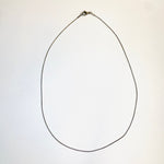 Stainless Steel Snake Bone Chain Necklace 45cm - Beadsy Beads