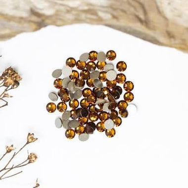 Swarovski Crystal Flat Backs Glue On size SS20 - 20pcs choose Colours - Beadsy Beads