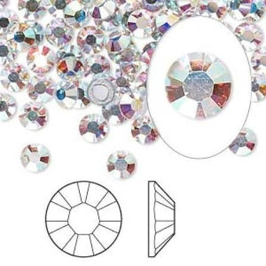 Swarovski Crystal Flat Backs Glue On size SS20 - 20pcs choose Colours - Beadsy Beads