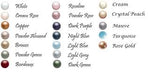 Swarovski Crystal Pearl Beads 4mm (art.5810) Choose colours - 40 pcs
