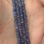 Tanzanite Crystal Tumble Gemstones Beads 2 - 3mm - 15.5" Strand - Beadsy Beads