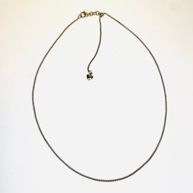 Tarnish Resistant Nickel Free Rolo Style Adjustable Chain Necklace 43cm - Beadsy Beads