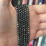 Terahertz Faceted Round Crystal Gemstone Beads 4mm - Beadsy Beads