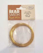 The Bead Smith Bead Wire (Gold) - 26 Gauge - Beadsy Beads