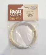 The Bead Smith Bead Wire (Silver) - 26 Gauge - Beadsy Beads