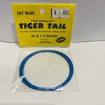 Tiger Tail Flexible Wire ( Kaygee Product) 5m - Sky Blue